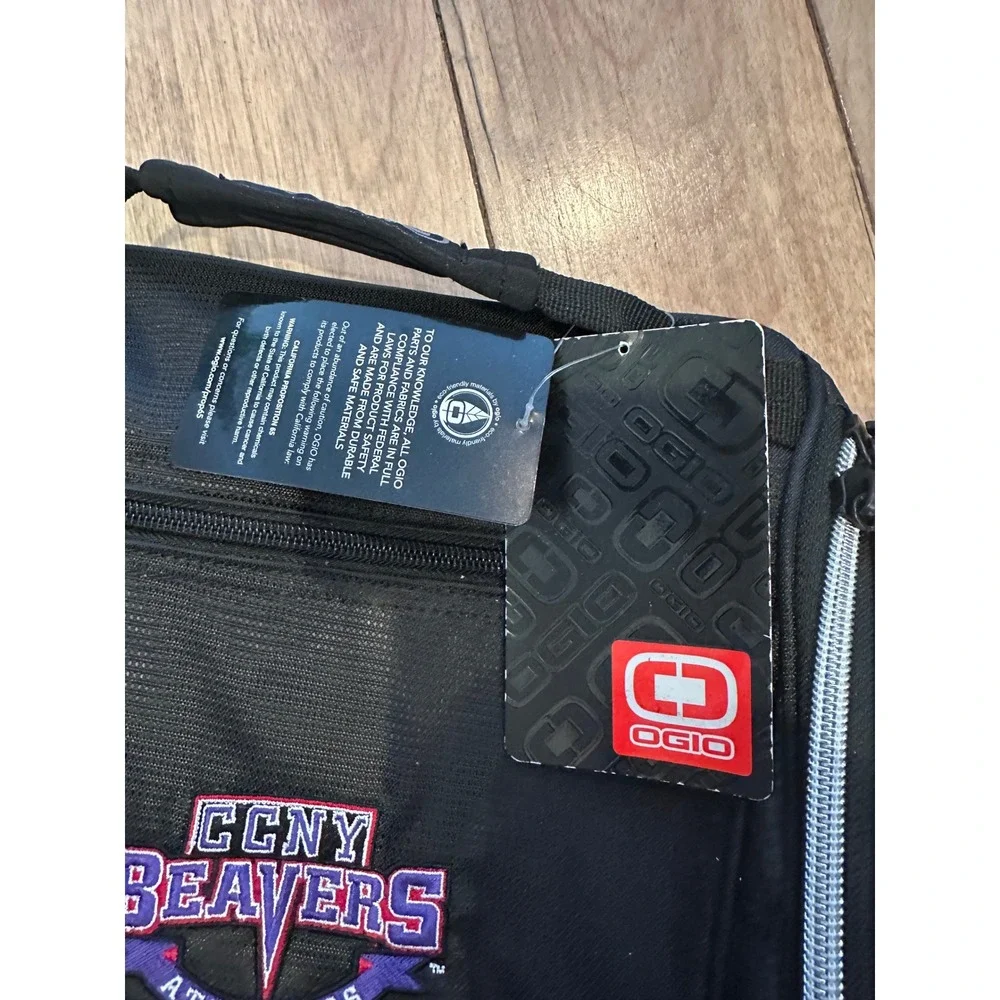 OGIO Shoester Shoe Bag Black CCNY Beavers Athletics Travel Gym Case 127005GT.03